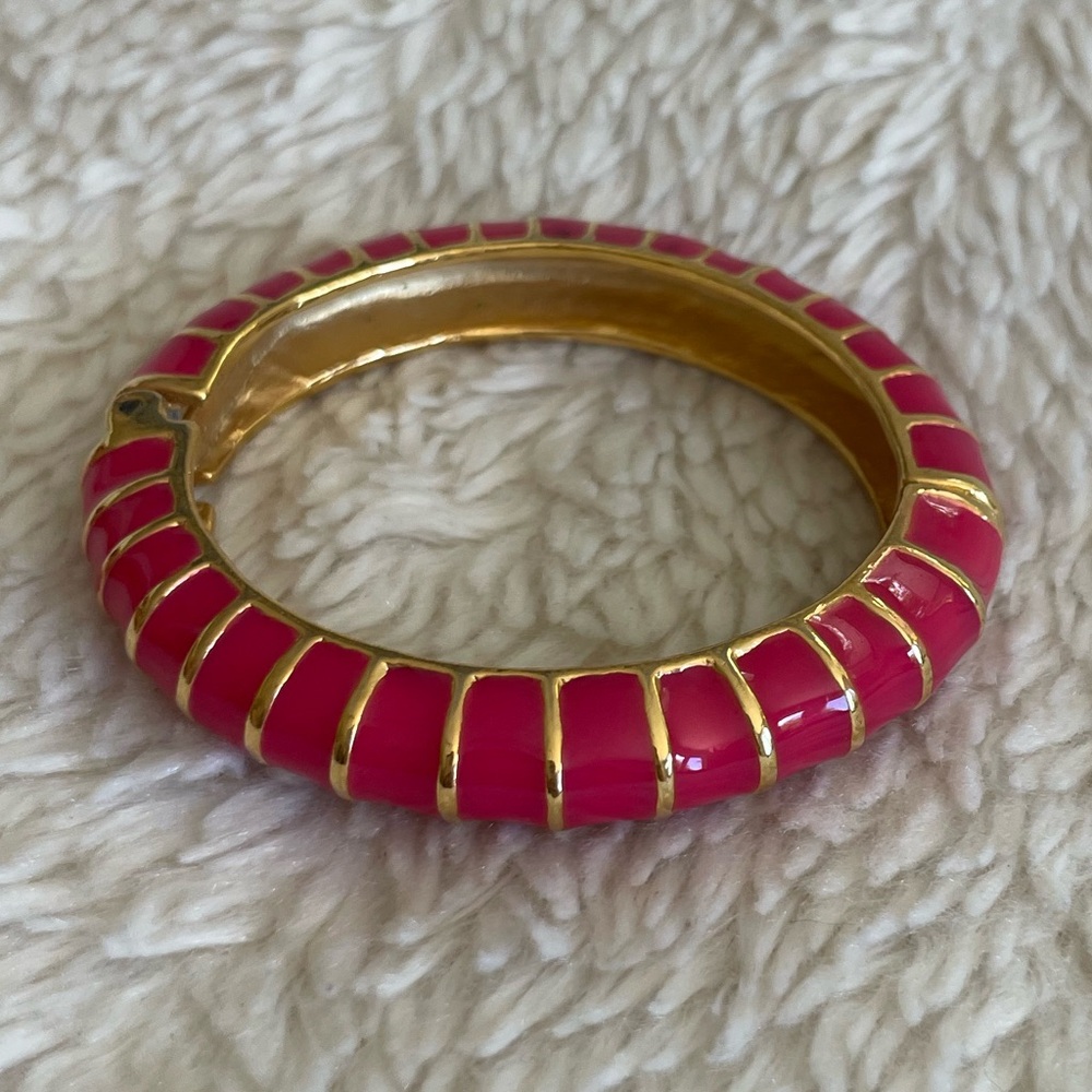 Chic Gold and Pink Women's Bracelet